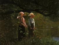 Homer, Winslow - Fishing